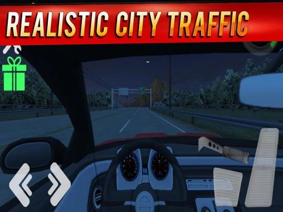 Изображение игры: Driving Night Car