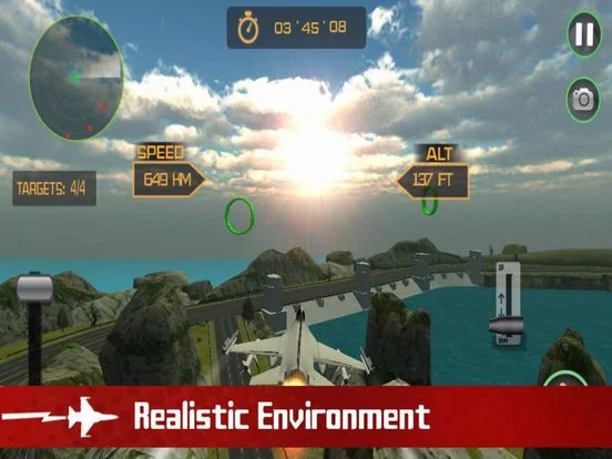 Изображение игры: F18 Dogfight Sim 3D