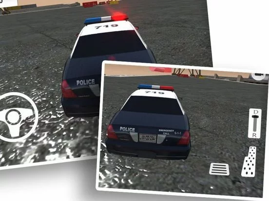 Изображение игры: Driving Police Car Pro