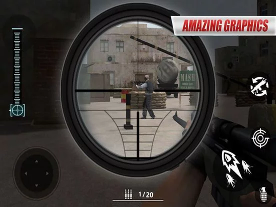 Изображение игры: Sniper Operation: Hight Shoote