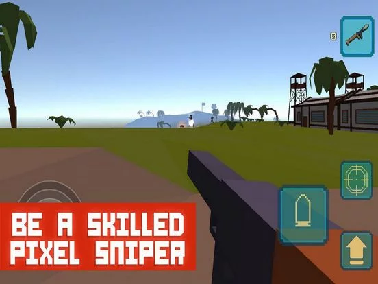 Изображение игры: Pixel Sniper Terror City