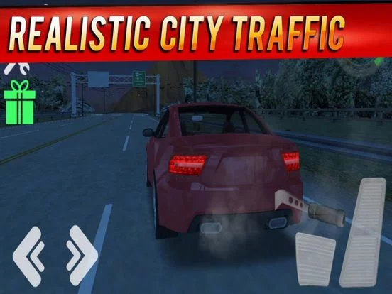 Изображение игры: Driving Night Car