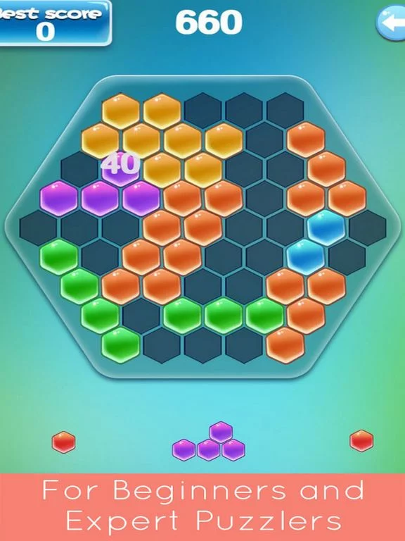 Изображение игры: Jelly Hexa Crush Fun