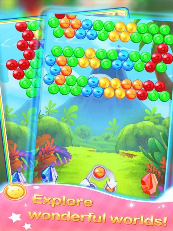 Изображение игры: Light Shoot Bubble - Jungle Fanciful