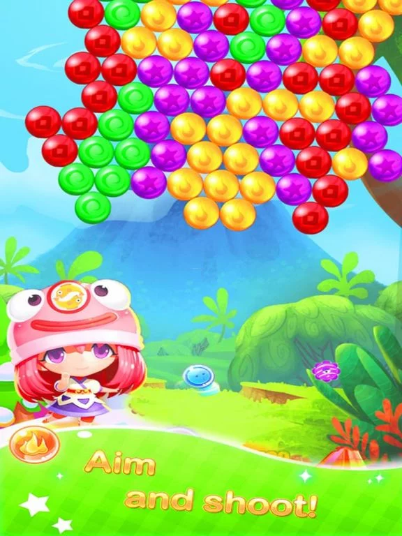 Изображение игры: Light Shoot Bubble - Jungle Fanciful