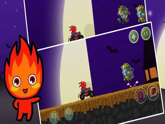 Изображение игры: LuckyBoy and PrettyGirl Attack