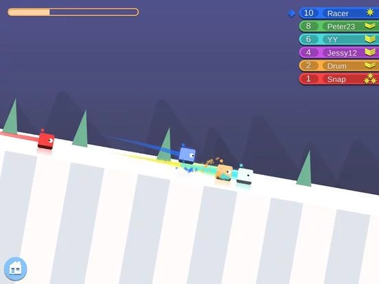 Изображение игры: Ice Racing.io