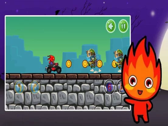 Изображение игры: LuckyBoy and PrettyGirl Attack