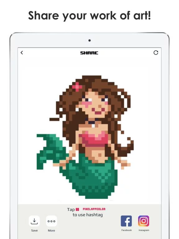 Изображение игры: Pixel Color by Numbers Game