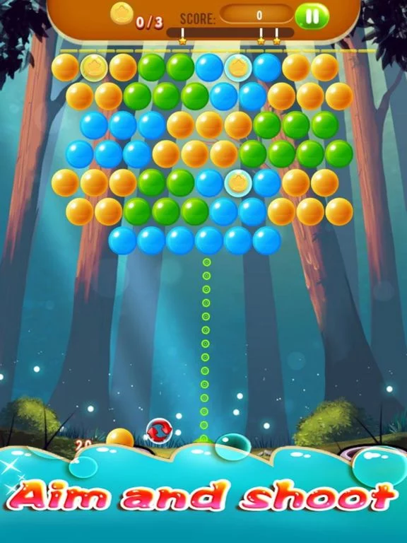 Изображение игры: Jungle Bubble Cute Pop
