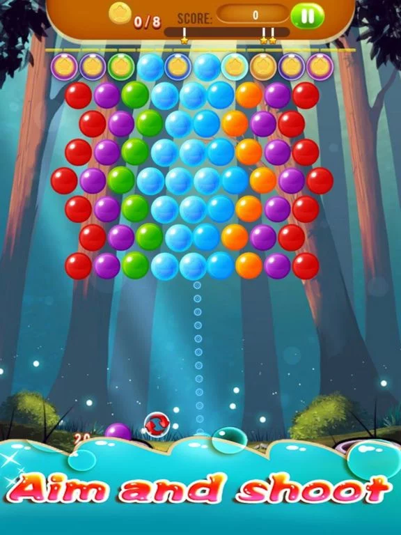 Изображение игры: Jungle Bubble Cute Pop