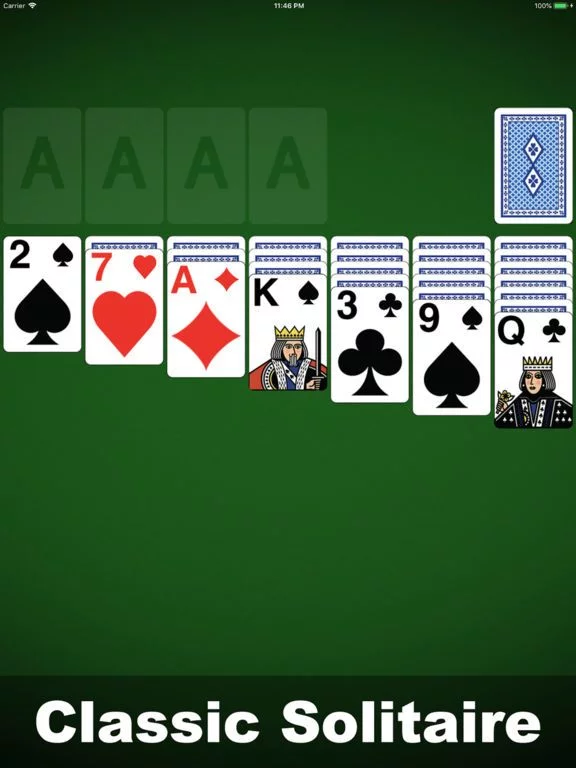 Изображение игры: ＠Solitaire