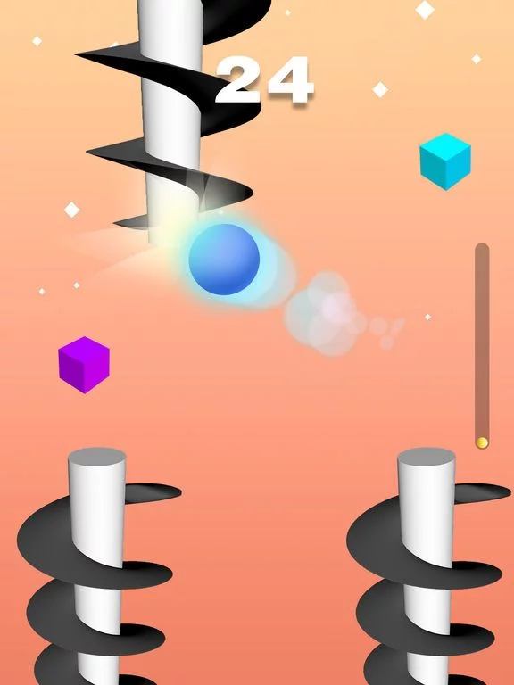 Изображение игры: Color Balls Jump