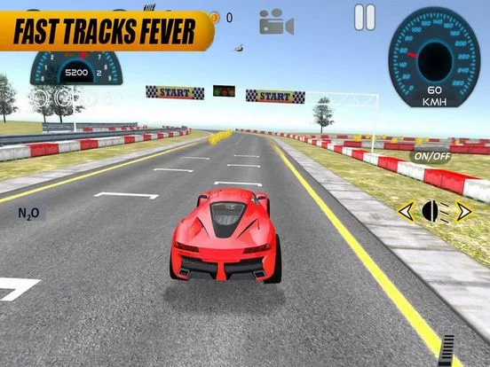 Изображение игры: Fast Car Racing Arena