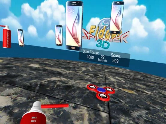 Изображение игры: Fidget Spinner Smash Arcade 3D