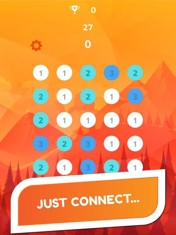 Изображение игры: One Line Number - Chain Puzzle