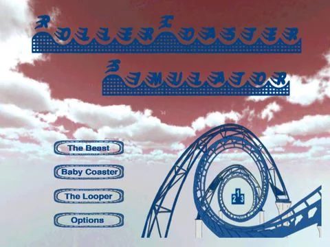 Изображение игры: Roller Coaster Simulator