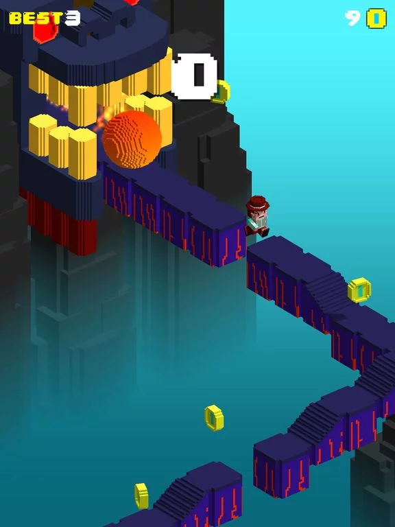 Изображение игры: Flippy Run - Destruction Ball
