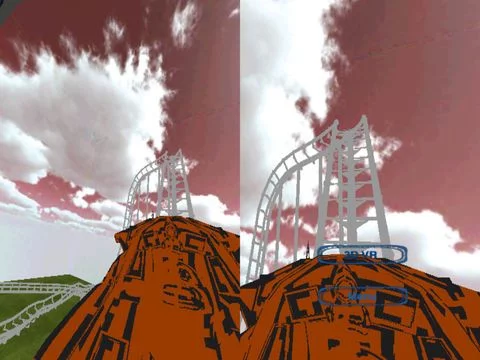 Изображение игры: Roller Coaster Simulator