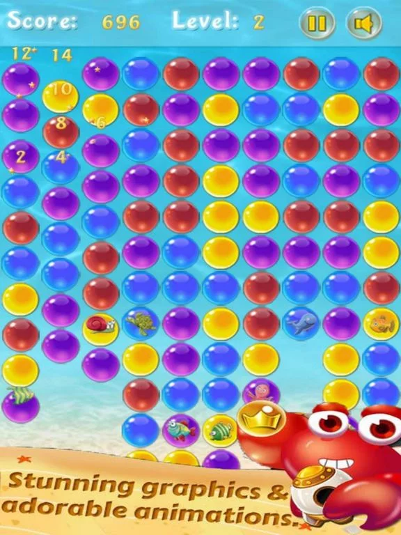 Изображение игры: Balloon Sea Fish Pop