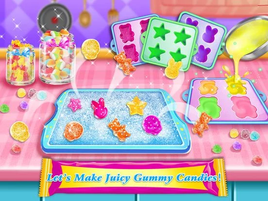 Изображение игры: Kids Candy Maker Sweets & Food Cooking Games
