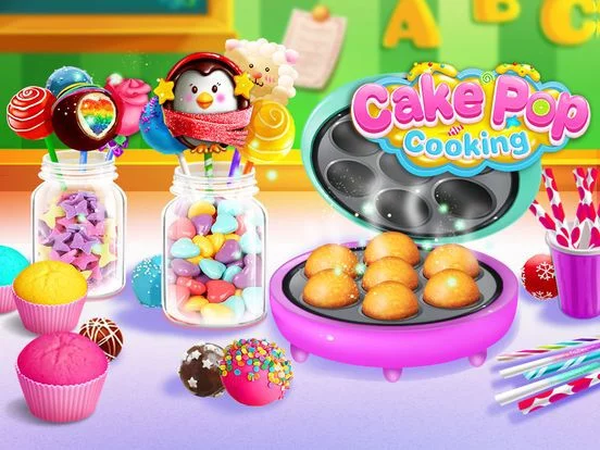 Изображение игры: Kids Cake Pop Cooking