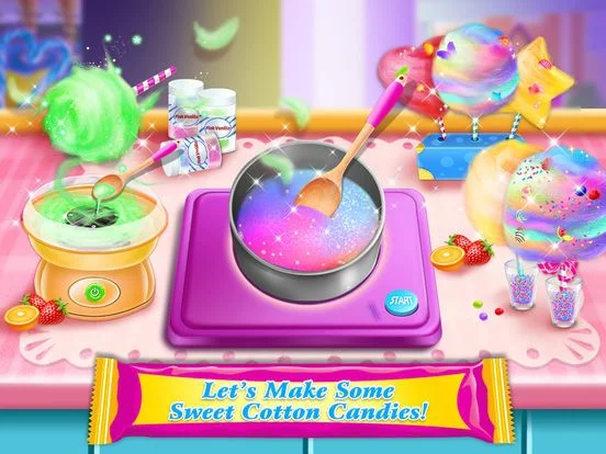Изображение игры: Kids Candy Maker Sweets & Food Cooking Games