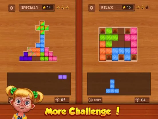 Изображение игры: Wood Block Puzzles