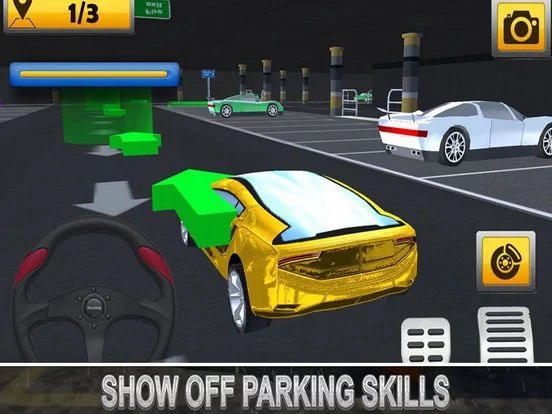 Изображение игры: Multi-Level Car Parking Skill