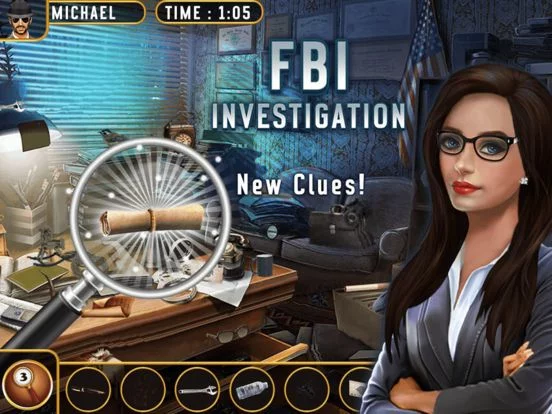 Изображение игры: FBI Investigation Mystery