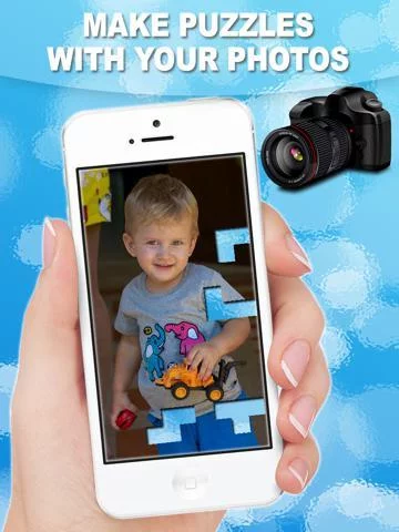 Изображение игры: Jigtris Puzzle