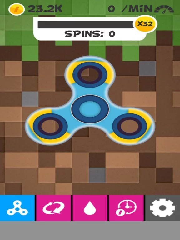 Изображение игры: Finger Spinner-指尖上的陀螺