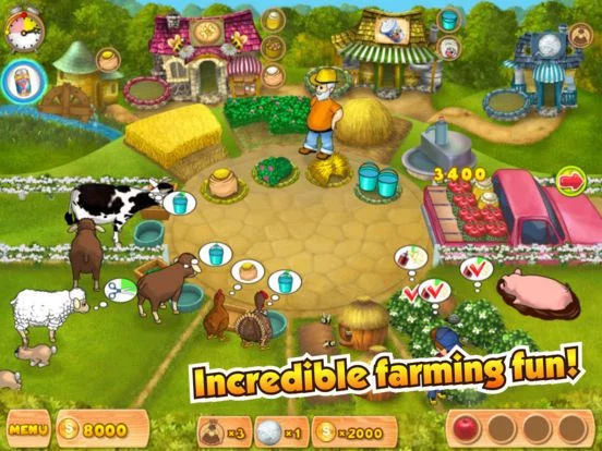 Изображение игры: Farm Mania 1