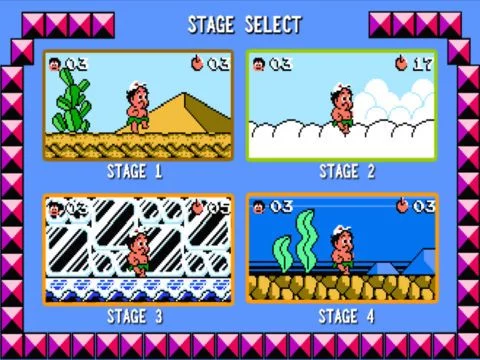 Изображение игры: FC Adventure Island2