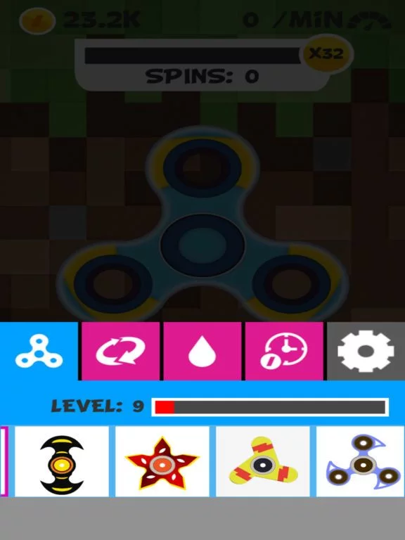Изображение игры: Finger Spinner-指尖上的陀螺