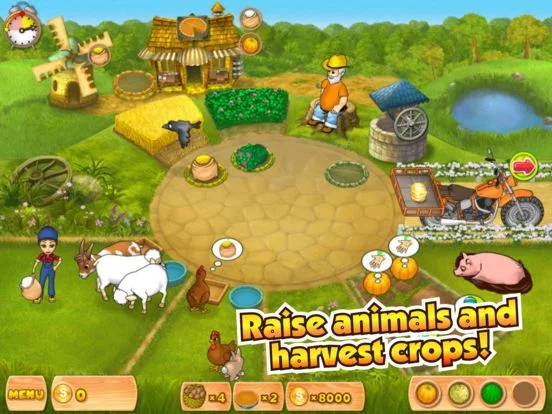 Изображение игры: Farm Mania 1