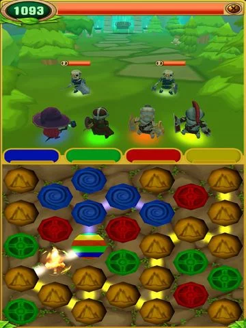 Изображение игры: Abyss of Magic - Puzzle RPG