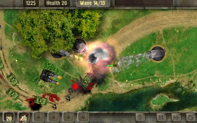 Изображение игры: Defense Zone Lite