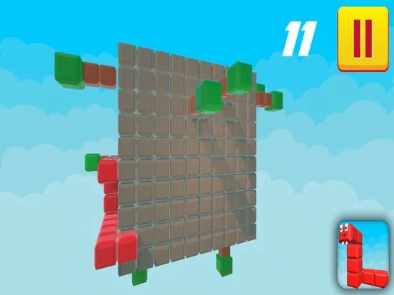 Изображение игры: Snake 3D Classic Remake