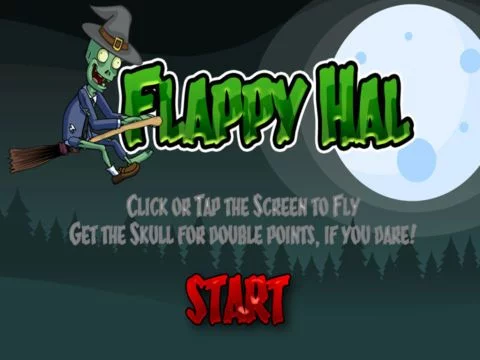 Изображение игры: Zombie Hal - Fly Like A Bird
