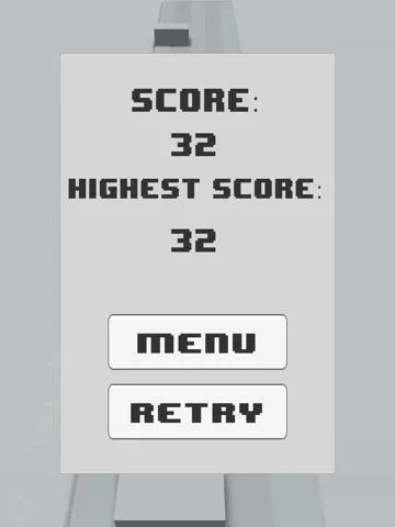 Изображение игры: Grey Cube - Endless Barrier Runner