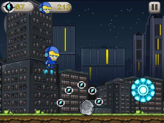 Изображение игры: HERO SUPER JET BOY SHOOTER