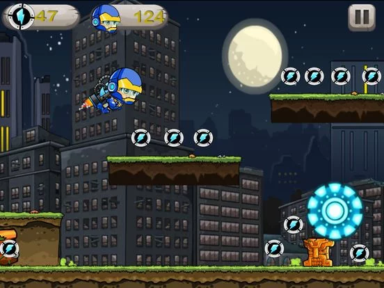 Изображение игры: HERO SUPER JET BOY SHOOTER