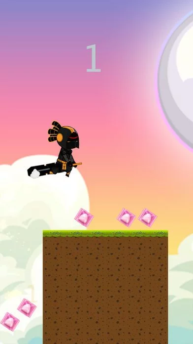 Изображение игры: NINJA CANDY RUN