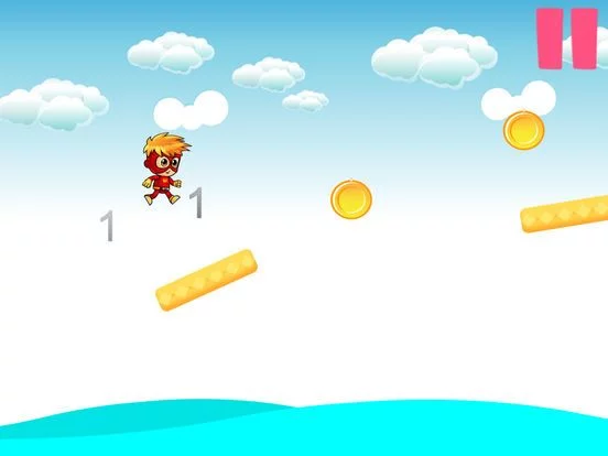 Изображение игры: ADVENTURE BOY JUMPER