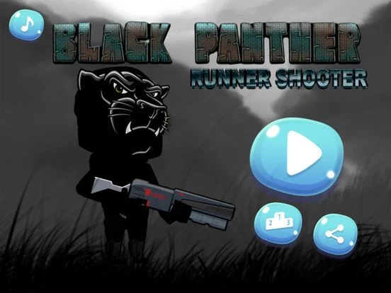 Изображение игры: Black Panther Runner Shooter