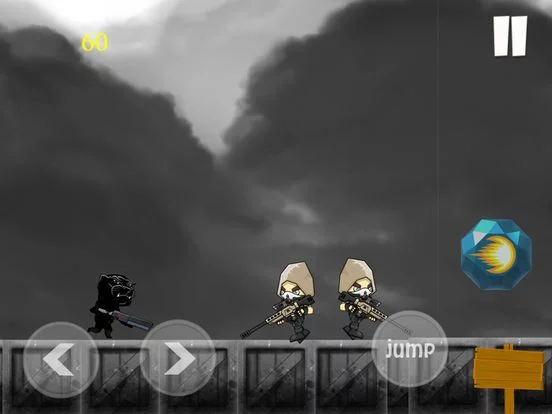 Изображение игры: Black Panther Runner Shooter