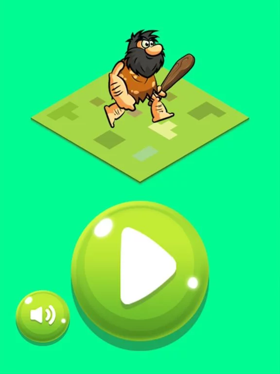 Изображение игры: Stone Age Runner Jump