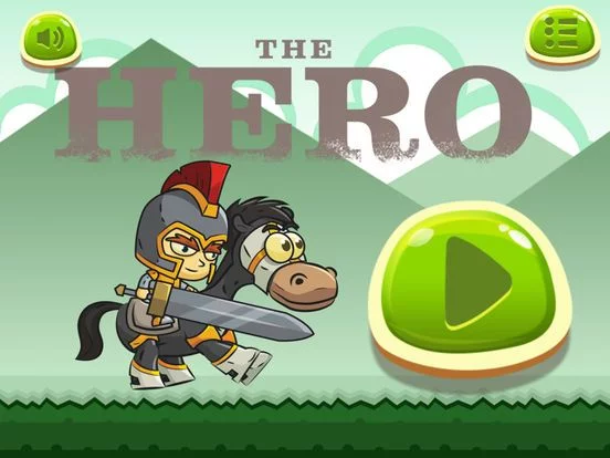 Изображение игры: The Hero In Green Giant World