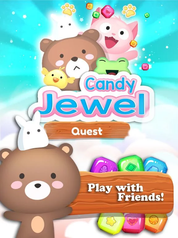 Изображение игры: Animal Candy Puzz